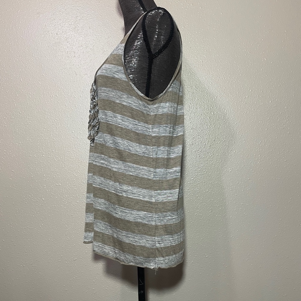 Smitten Ruffle Chest Tank Top - Picture 4 of 6